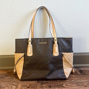 Michael Kors Colorblock 3 section Purse